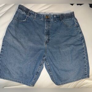 90s style High Rise denim Shorts